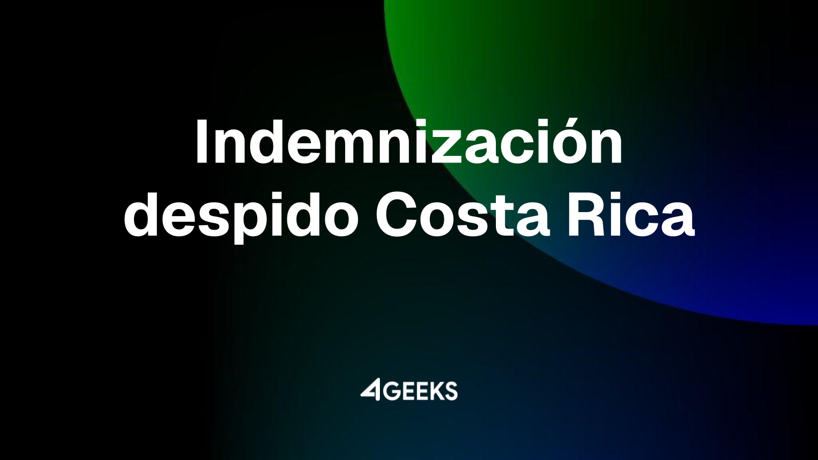 Cálculo de indemnización por despido injustificado según la ley de Costa Rica
