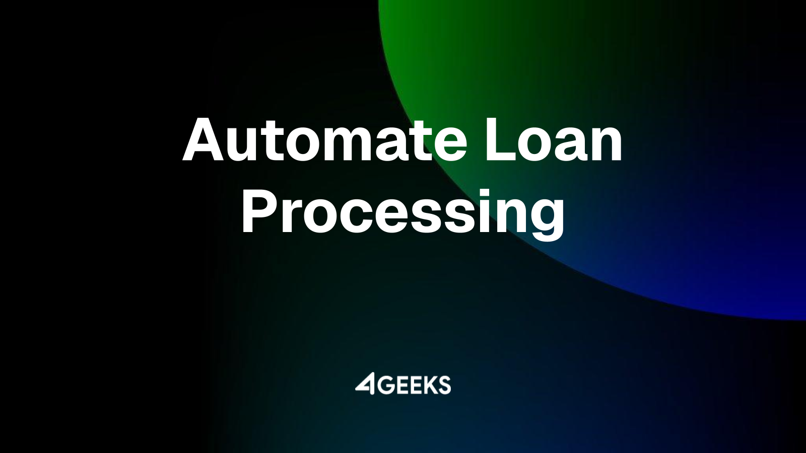 Improving Loan Processing Times: Automating Document Verification and Scoring